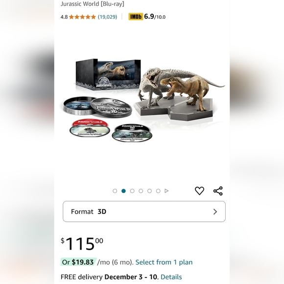 NEW Jurassic world Set from Universal studio - Picture 1 of 7